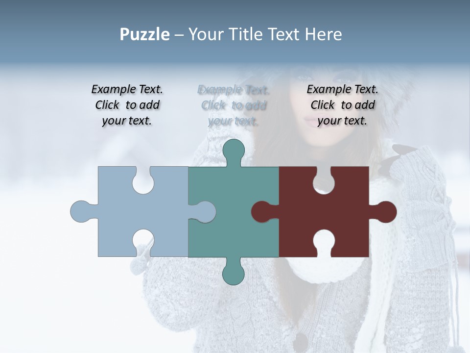 Young Beauty Sexy PowerPoint Template