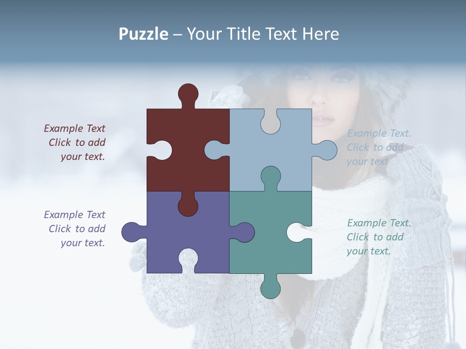 Young Beauty Sexy PowerPoint Template