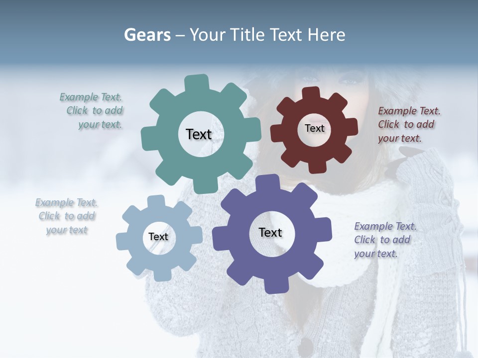 Young Beauty Sexy PowerPoint Template