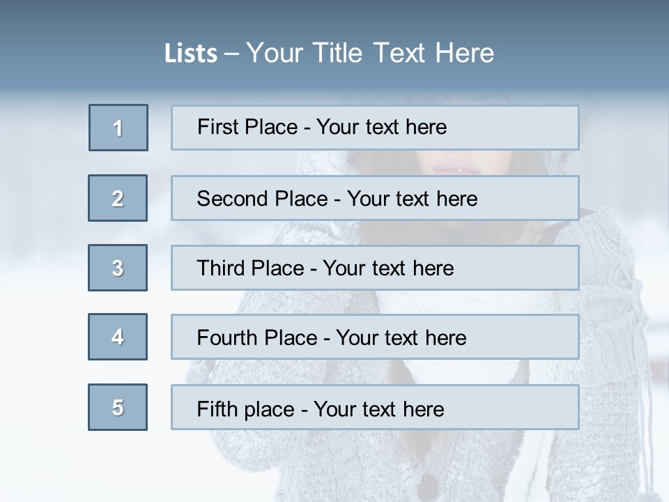 Young Beauty Sexy PowerPoint Template