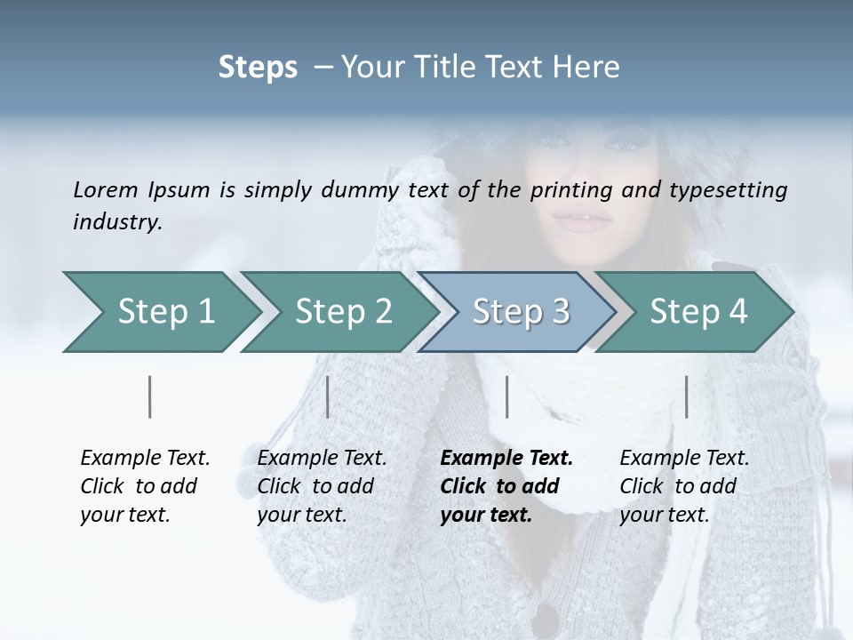 Young Beauty Sexy PowerPoint Template
