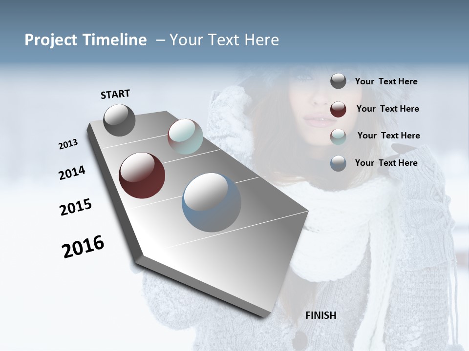 Young Beauty Sexy PowerPoint Template