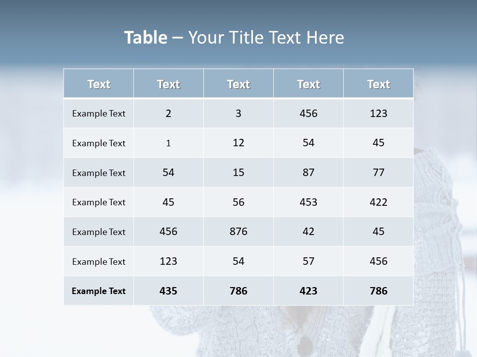 Young Beauty Sexy PowerPoint Template