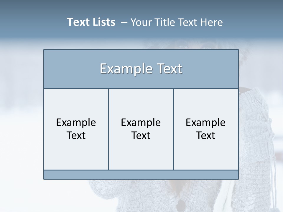 Young Beauty Sexy PowerPoint Template
