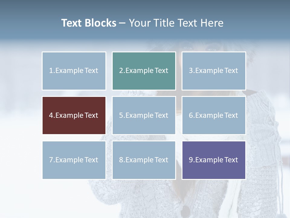 Young Beauty Sexy PowerPoint Template