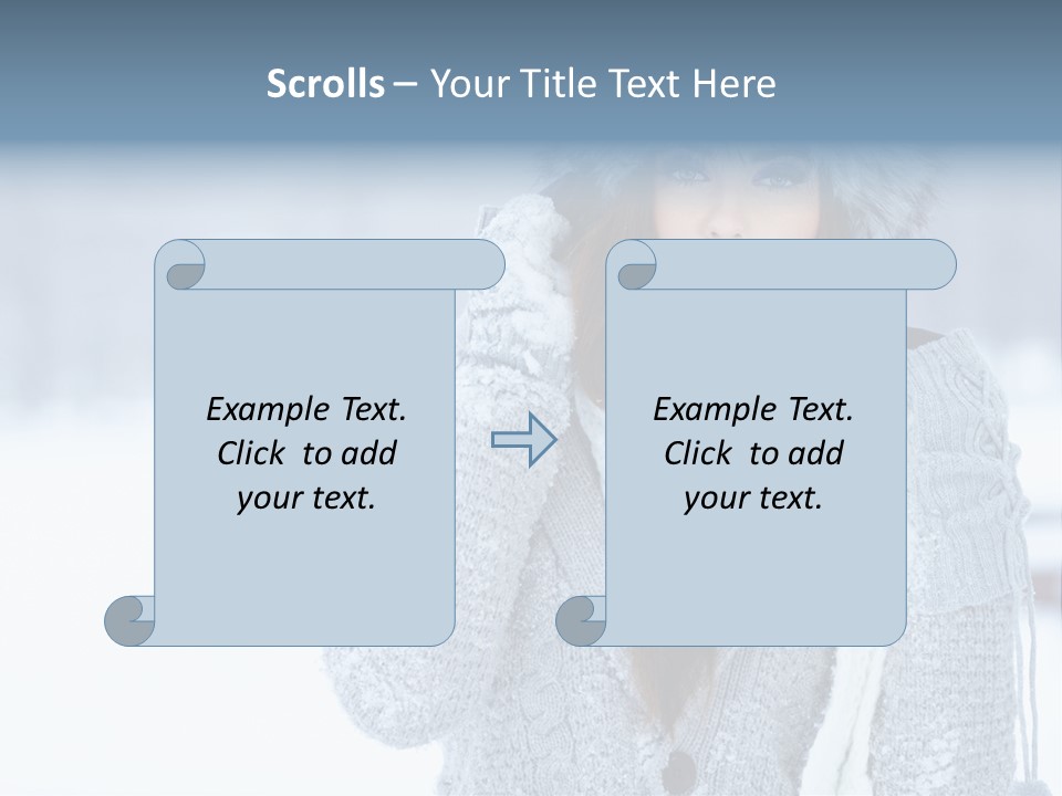 Young Beauty Sexy PowerPoint Template
