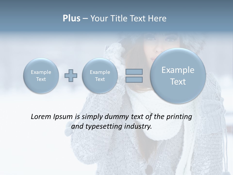 Young Beauty Sexy PowerPoint Template