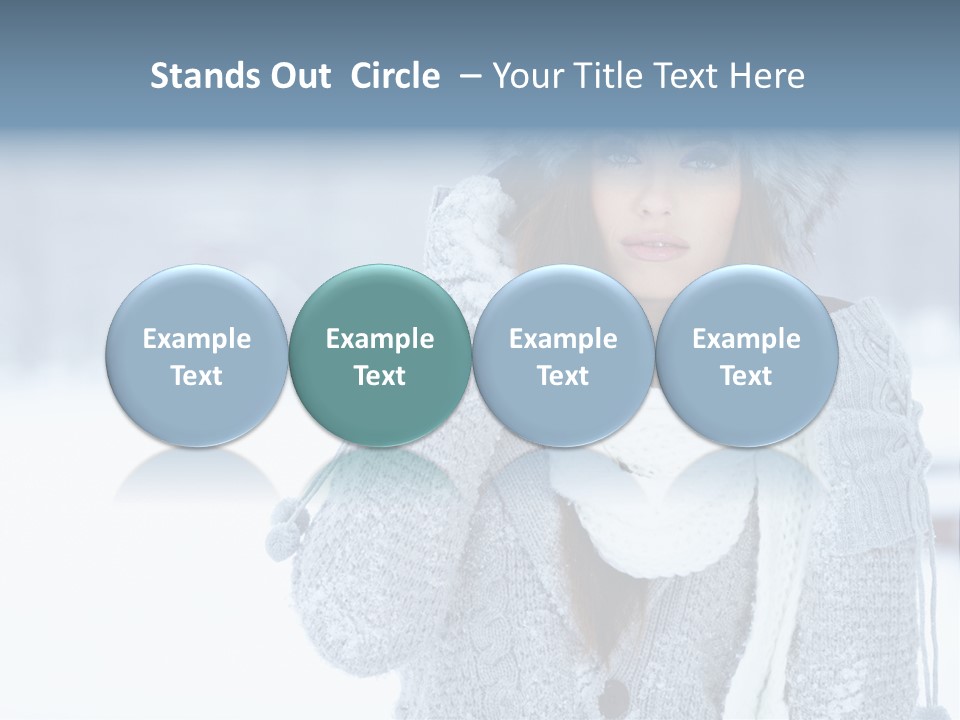 Young Beauty Sexy PowerPoint Template