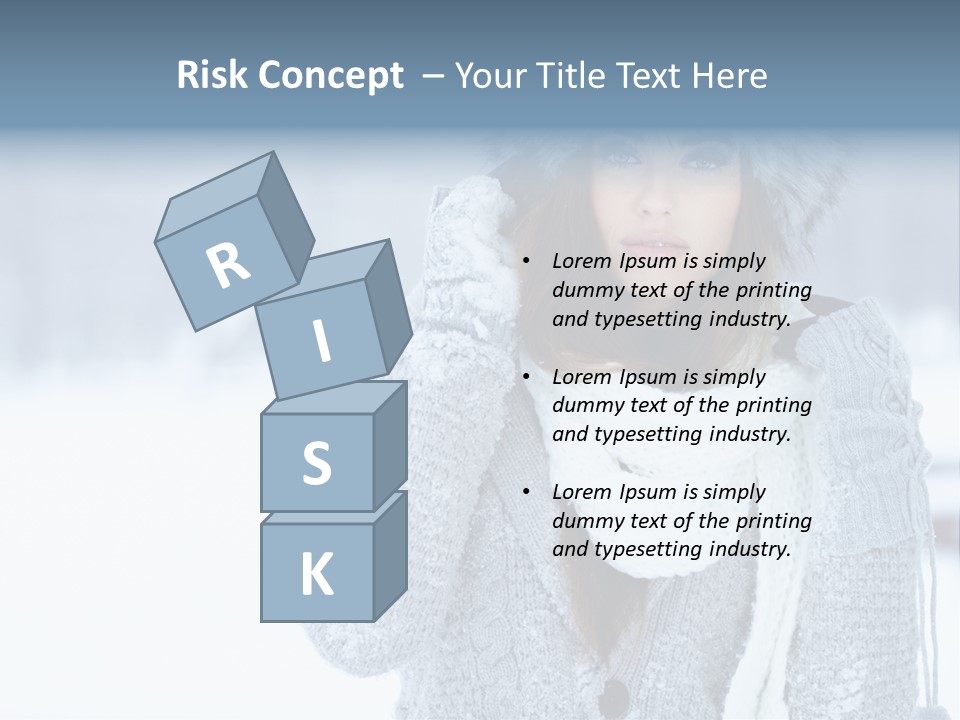 Young Beauty Sexy PowerPoint Template