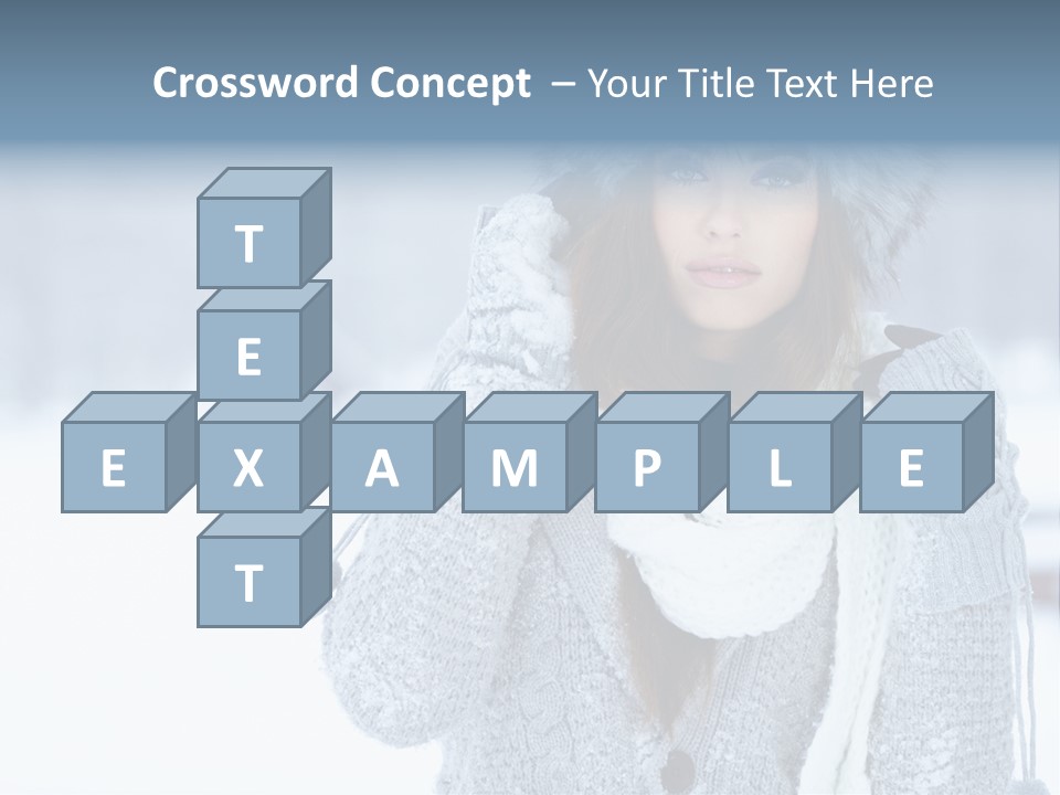 Young Beauty Sexy PowerPoint Template