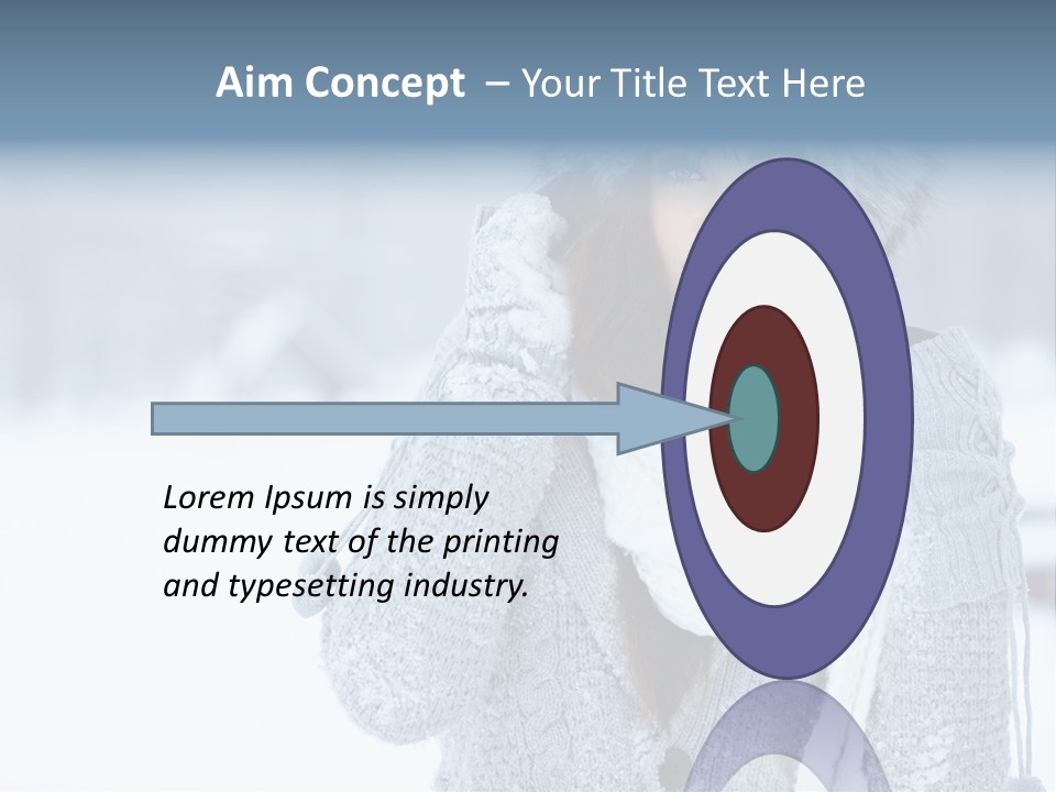 Young Beauty Sexy PowerPoint Template