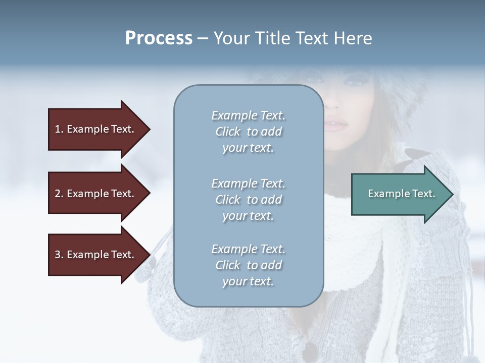 Young Beauty Sexy PowerPoint Template
