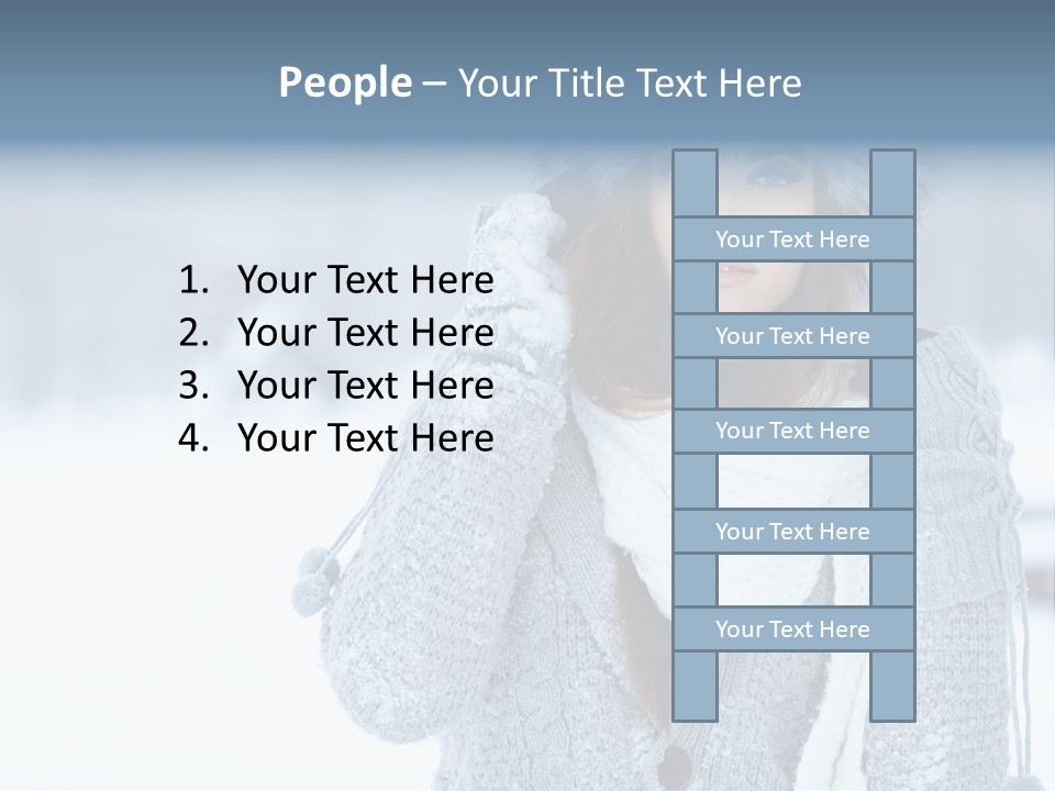 Young Beauty Sexy PowerPoint Template