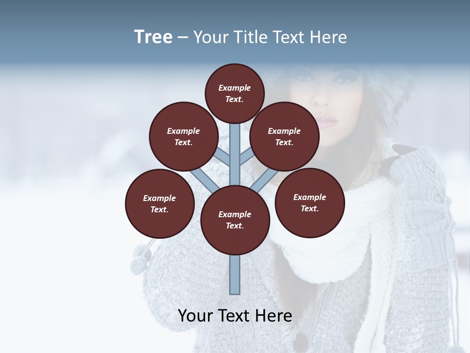 Young Beauty Sexy PowerPoint Template