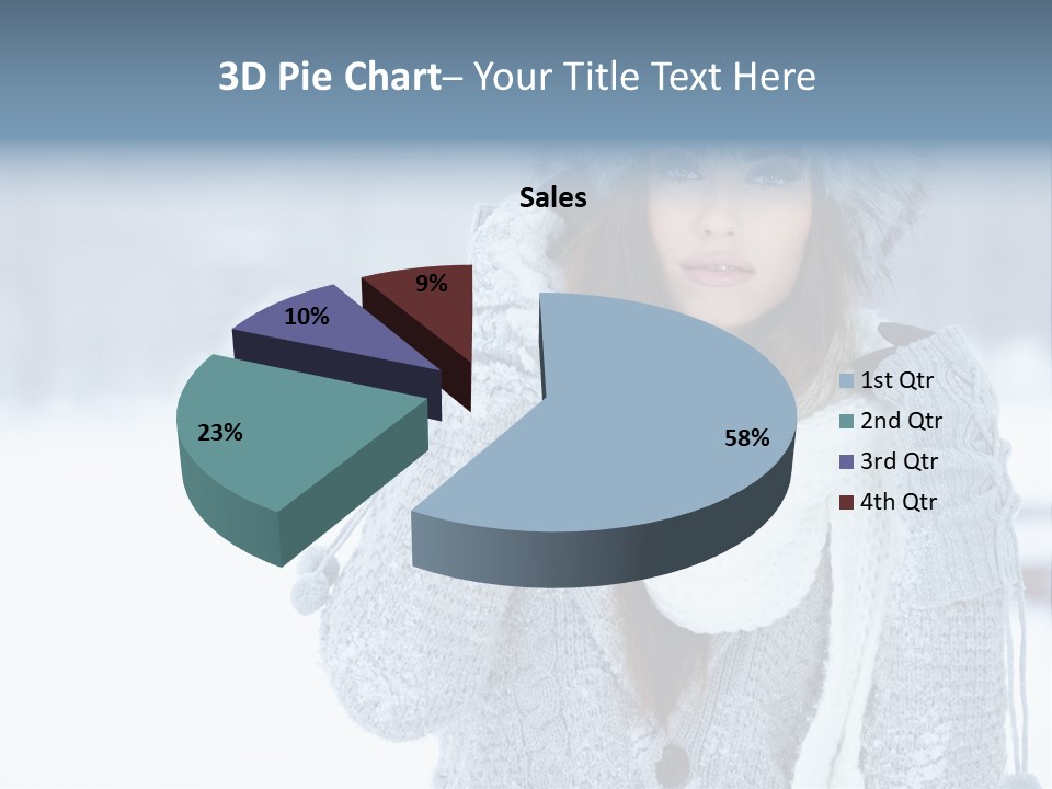 Young Beauty Sexy PowerPoint Template