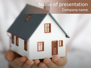Conceptual Protection Buy PowerPoint Template