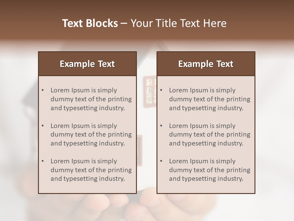 Conceptual Protection Buy PowerPoint Template