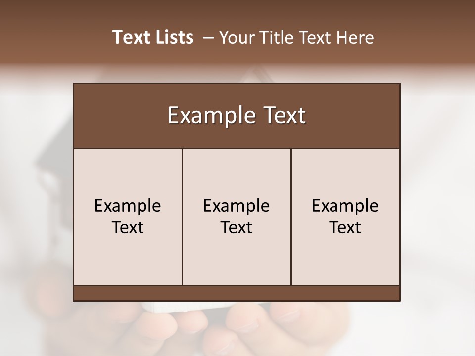 Conceptual Protection Buy PowerPoint Template