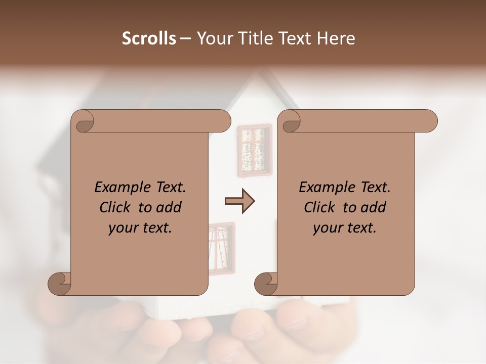 Conceptual Protection Buy PowerPoint Template