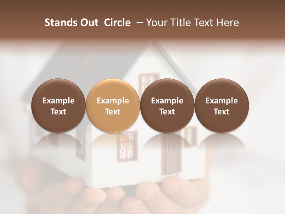 Conceptual Protection Buy PowerPoint Template