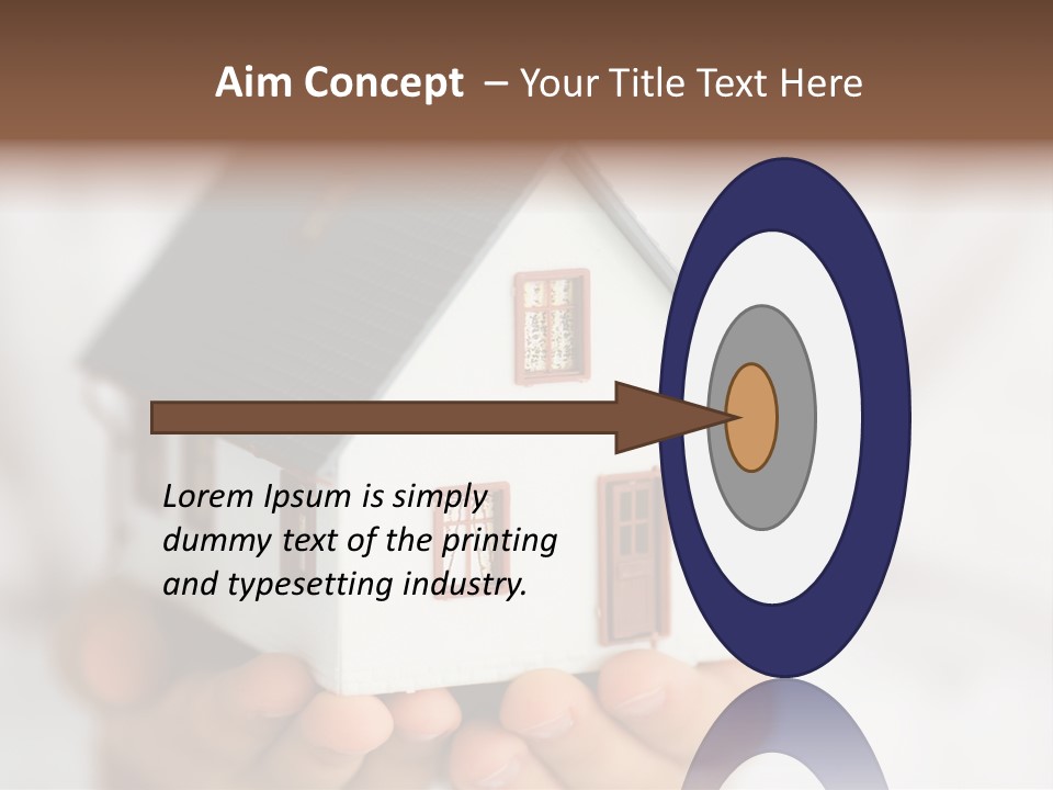 Conceptual Protection Buy PowerPoint Template