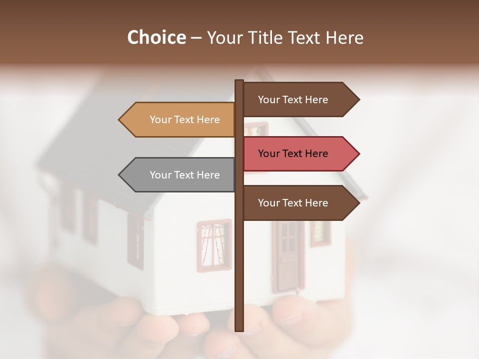 Conceptual Protection Buy PowerPoint Template