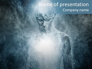 Promethean Body Desolation PowerPoint Template