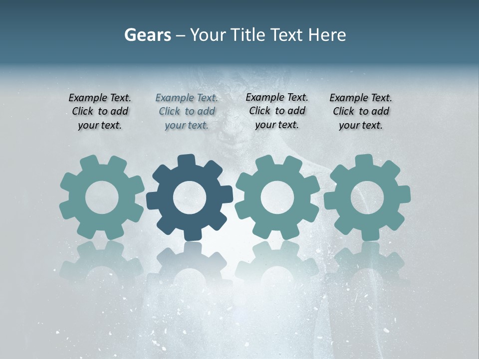 Promethean Body Desolation PowerPoint Template