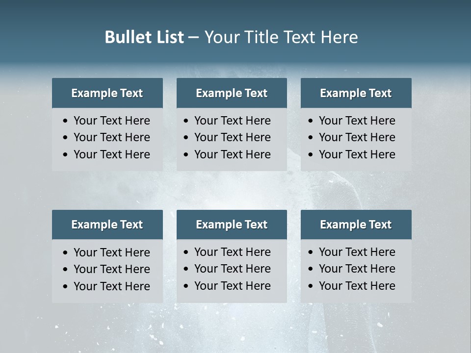 Promethean Body Desolation PowerPoint Template