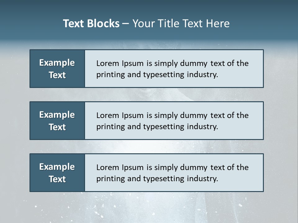 Promethean Body Desolation PowerPoint Template