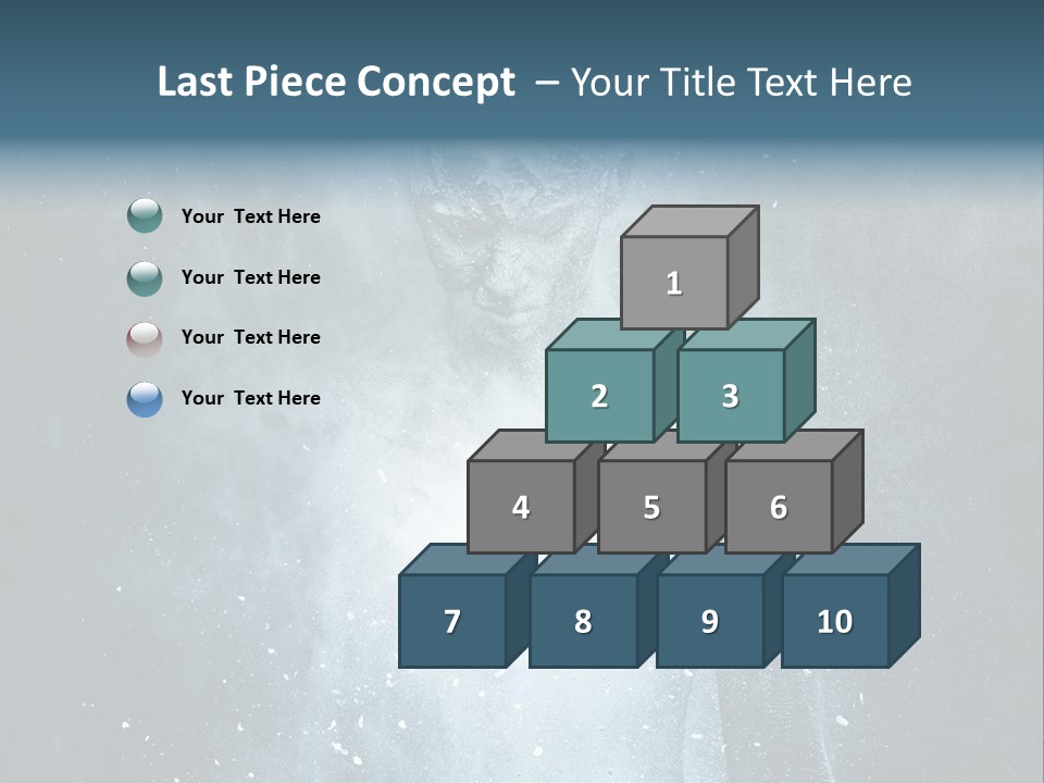 Promethean Body Desolation PowerPoint Template