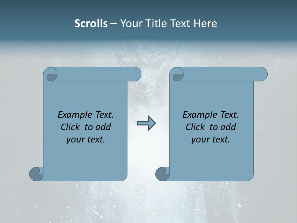 Promethean Body Desolation PowerPoint Template