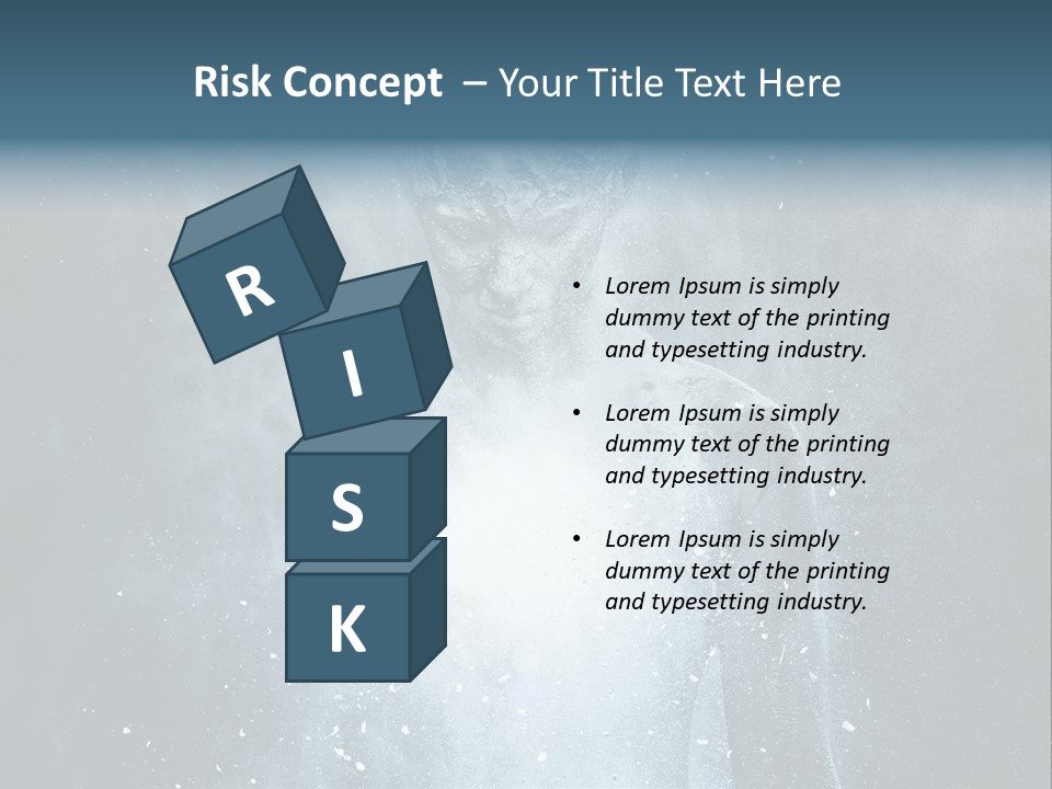 Promethean Body Desolation PowerPoint Template