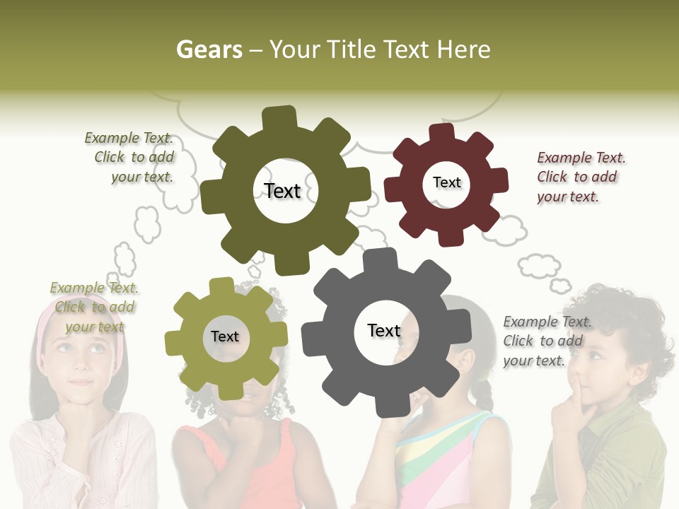 Homemade White Sweet PowerPoint Template