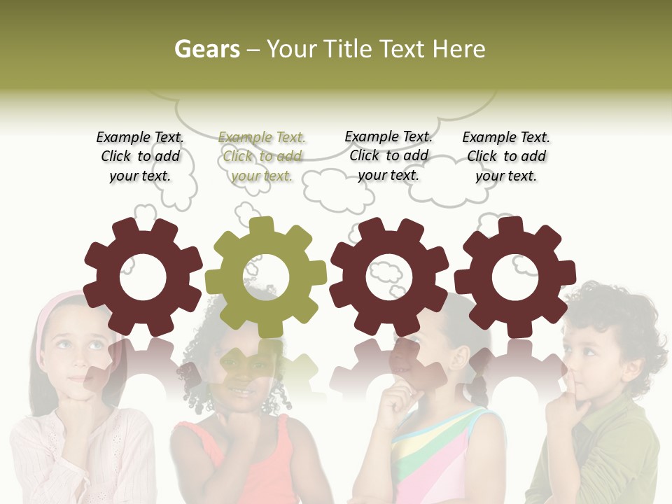 Homemade White Sweet PowerPoint Template