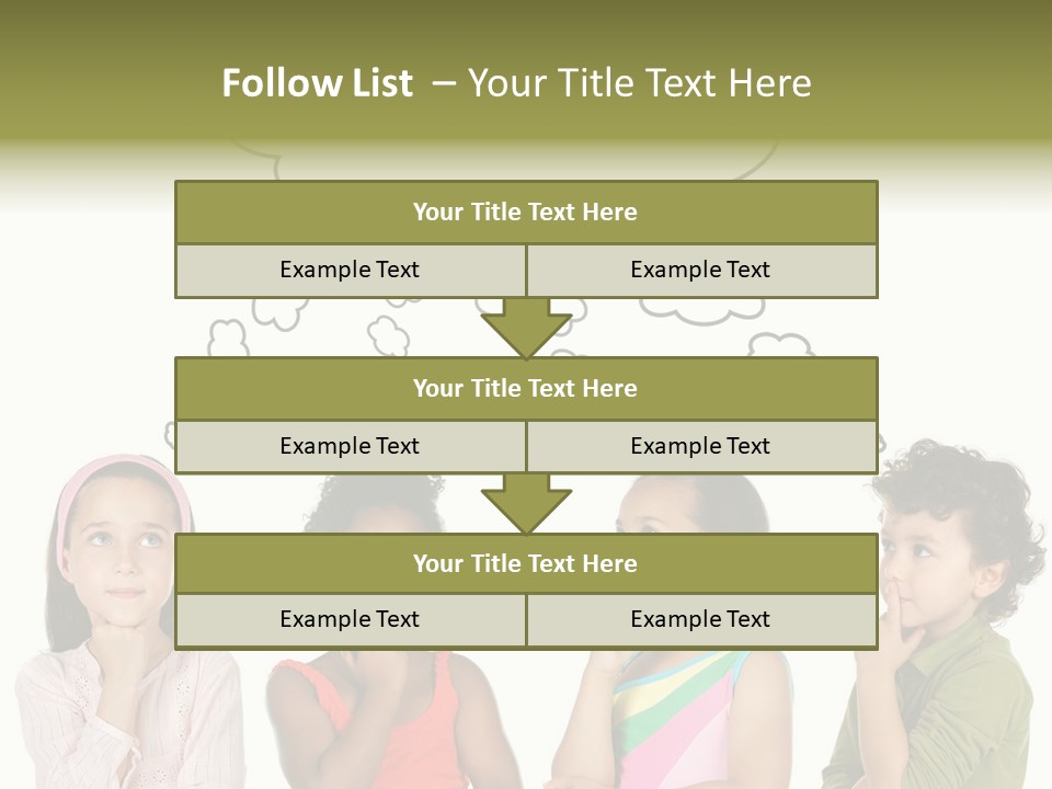 Homemade White Sweet PowerPoint Template