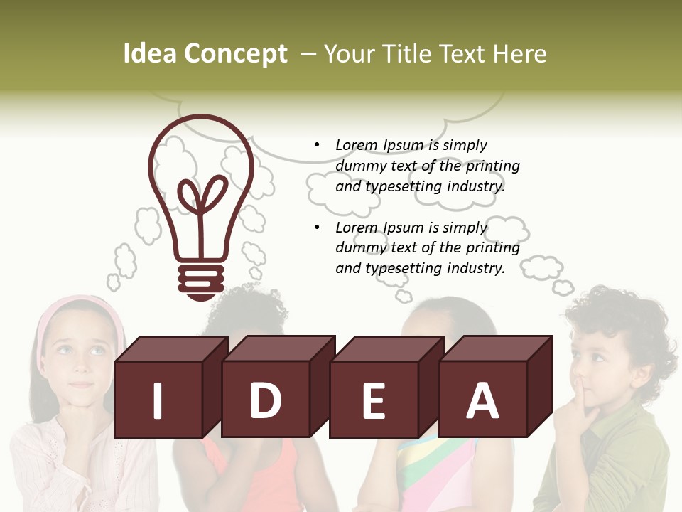 Homemade White Sweet PowerPoint Template