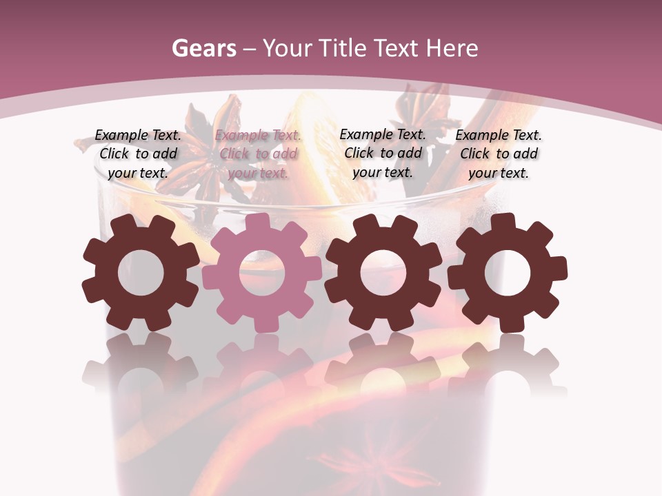 Homemade White Sweet PowerPoint Template