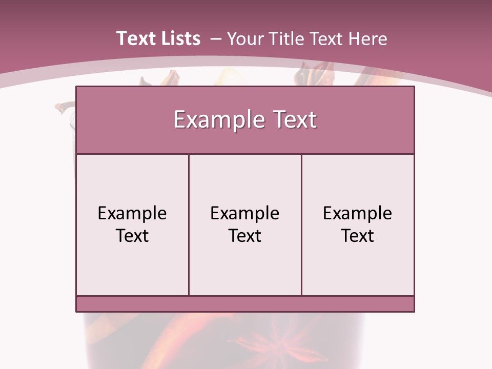 Homemade White Sweet PowerPoint Template
