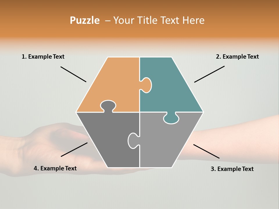 Wooden Buying Gold PowerPoint Template