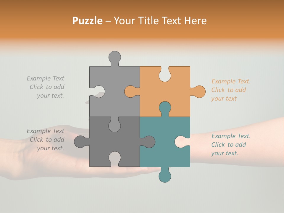 Wooden Buying Gold PowerPoint Template