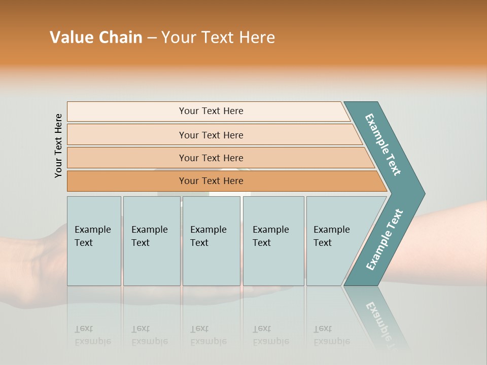 Wooden Buying Gold PowerPoint Template
