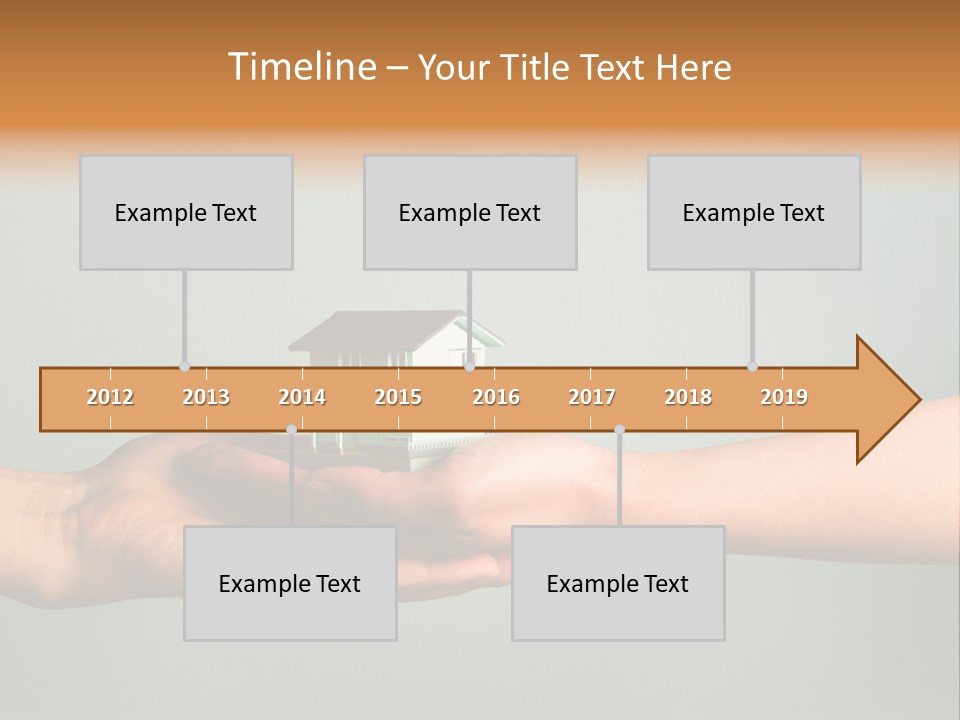 Wooden Buying Gold PowerPoint Template