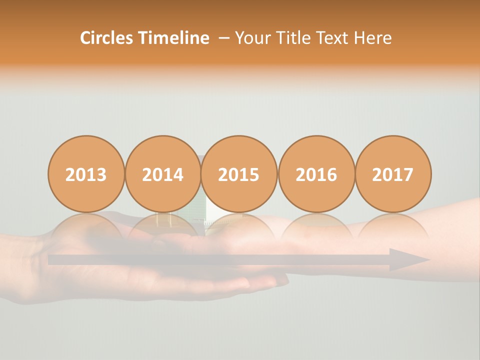 Wooden Buying Gold PowerPoint Template