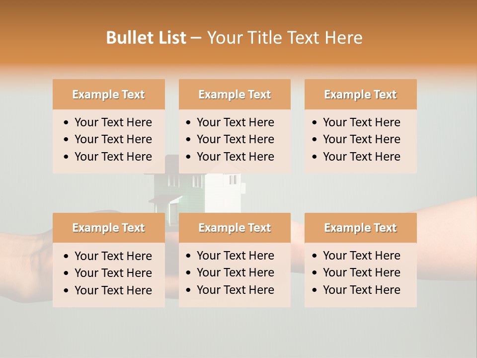 Wooden Buying Gold PowerPoint Template