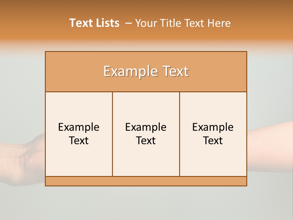 Wooden Buying Gold PowerPoint Template