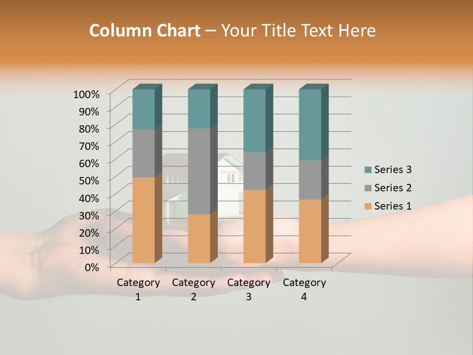 Wooden Buying Gold PowerPoint Template