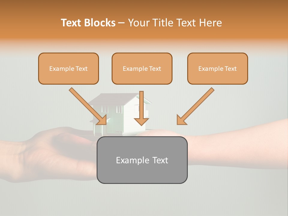 Wooden Buying Gold PowerPoint Template