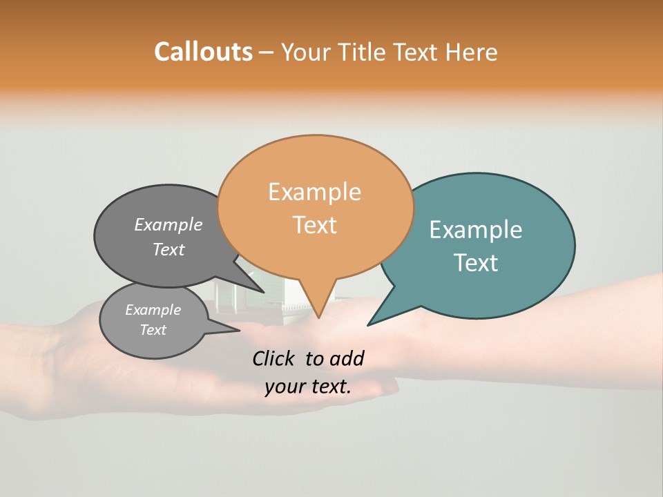 Wooden Buying Gold PowerPoint Template