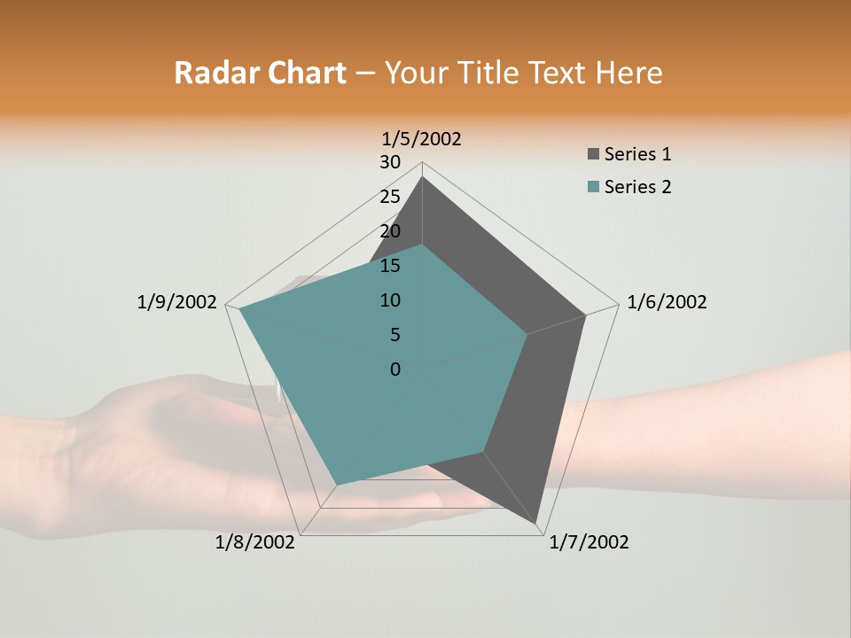 Wooden Buying Gold PowerPoint Template